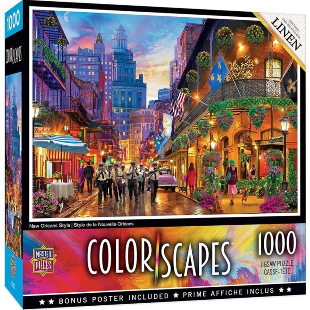 Colorscapes New Orleans Style 1,000 Piece Puzzle